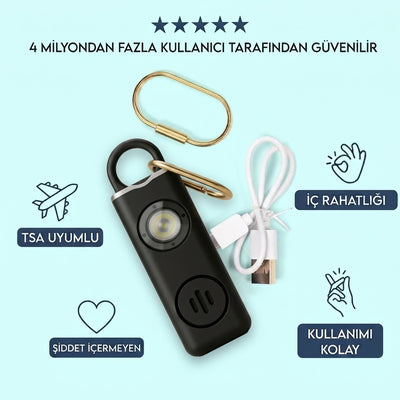 ALARMİA KİŞİSEL GÜVENLİK ALETİ